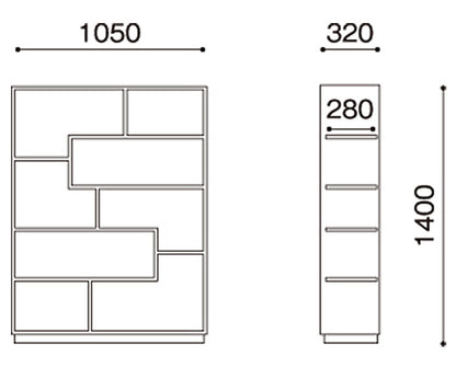BOSCO・シェルフ MB シェルフ シンプル ベーシックモダン ホワイトアッシュ材・ニューオイル仕上げ 朝日木材加工(代引不可)