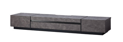 完成品 テレビ台 ストーン調 石目調 テレビボード TV台 AVボード AV台 収納 86インチ対応 幅200 リビング収納 ローボード 収納家具 木製 ウォールナット(代引不可)