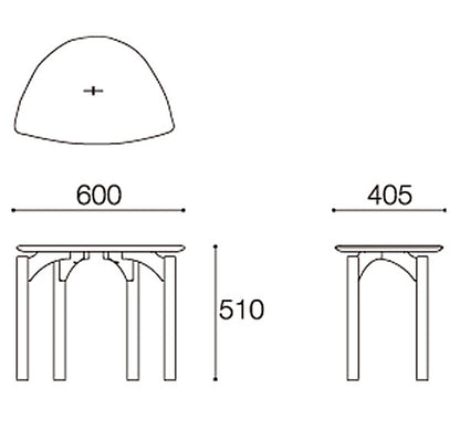 EDDA・サイドテーブル サイドテーブル ナチュラル ビンテージ おしゃれ シンプル モダン リビング 新生活 一人暮らし(代引不可)