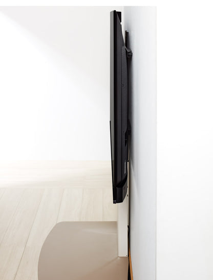 インテリアテレビスタンド ハイタイプ 48~77V 対応 壁寄せテレビ台 TVスタンド 背面収納 コード収納 震度7耐震試験済み 壁よせテレビ台 WS-F820(代引不可)