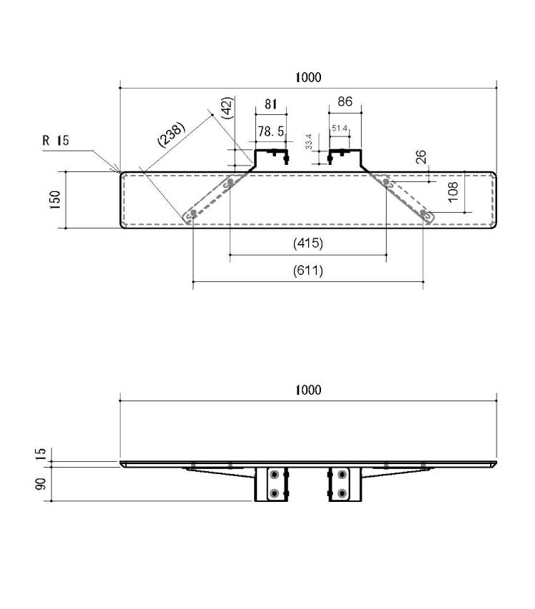 壁よせテレビ台用 WS-F820用 シアターバー WS-F820SB-W テレビ台 テレビボード(代引不可)