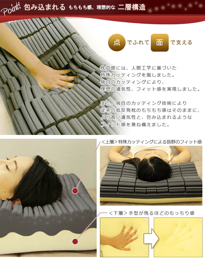 rexa × Francebed フランスベッド 低反発枕 エアレートピロー コンフォート まくら ピロー 安眠 寝具 高級枕 最高級