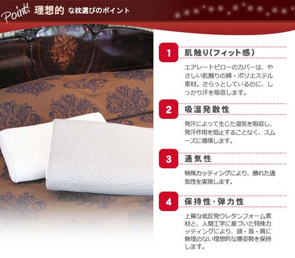 rexa × Francebed　フランスベッド エアレートピロー　スタンダードモデル　まくら　寝具　ピロー