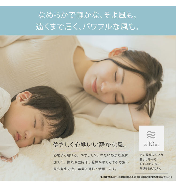 扇風機 サーキュレーター 省エネ DC 3D首振り シロカ siroca 強風 風量8段階 部屋干し 羽根約23cm 寝室 衣類乾燥 組立不要 暑さ対策 オンオフタイマー リビング 静か 一人暮らし SF-C213