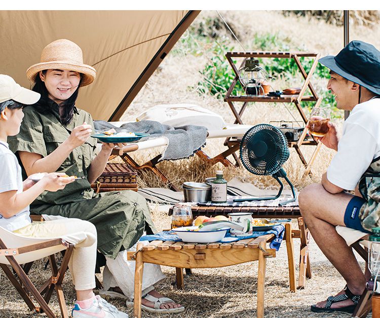 siroca シロカ コードレス 扇風機 ポータブルファン ANDON アンドン IP44対応 アウトドア キャンプ 吊り下げ クリップ ANDON FAN SF-PC171