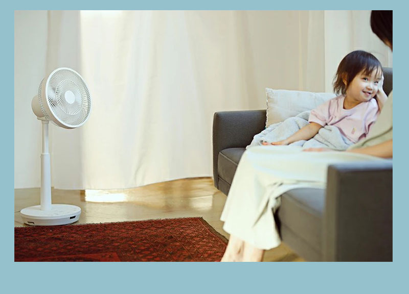 siroca シロカ DC音声操作 サーキュレーター 扇風機 ポチ扇 リビング扇 DCモーター SF-V152