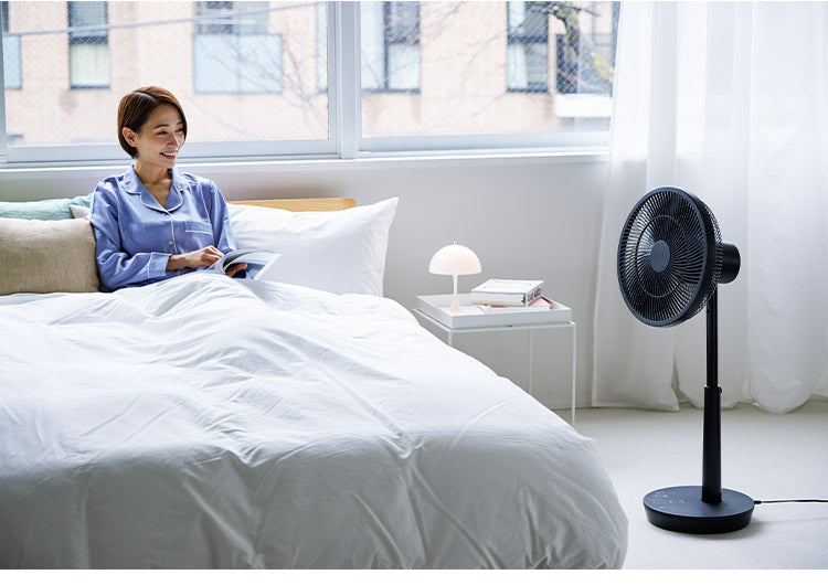 シロカ siroca 音声操作 扇風機 サーキュレーター 省エネ DC 音声認識扇風機 リモコン 風量調節 首振り 微風 寝室 衣類乾燥 組立不要 暑さ対策 オンオフタイマー リビング 静か SF-V191