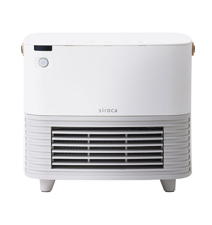 シロカ 人感センサー付き 大風量セラミックファンヒーター SH-CF131 siroca ホワイト