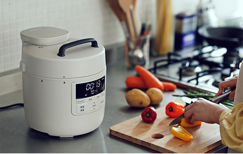 siroca シロカ 電気圧力鍋 おうちシェフ PRO レシピ本付き SP-2DP251(H) 圧力鍋 時短調理