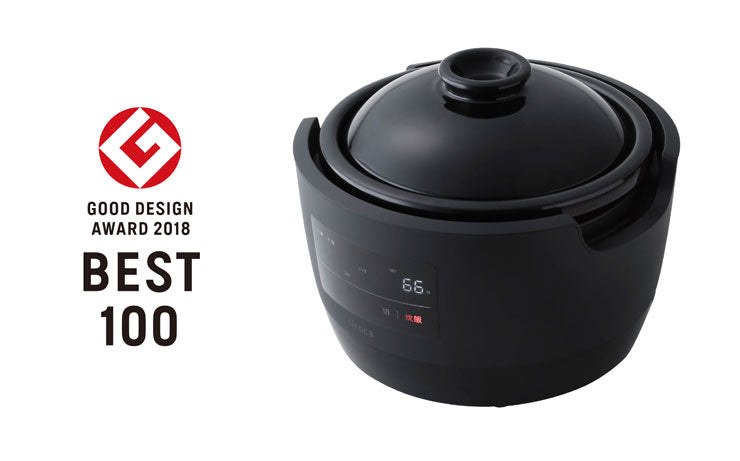 長谷園×siroca かまどさん電気 SR-E111(K) 炊飯器 3合 土鍋電気炊飯器 一人暮らし 二人暮らし 新築祝い 洗いやすい 結婚祝い