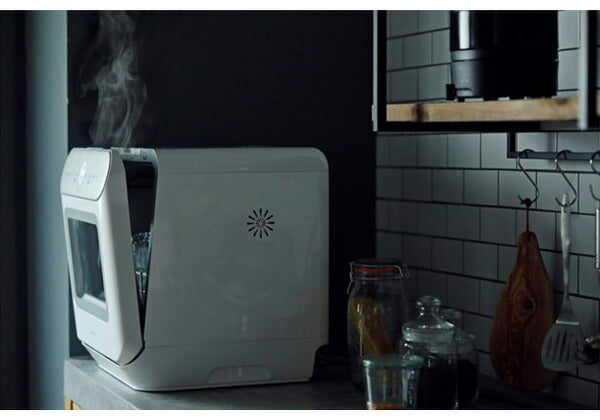 siroca シロカ 食器洗い乾燥機 工事不要 タンク式 コンパクト 自動ドア SS-MA251 オートオープンモデル 食洗器 洗い物 食洗機