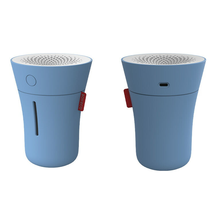 BONECO ボネコ 超音波加湿器 U50 blue オフィス 車内 コンパクト 加湿器 LED付 200ml 乾燥 対策 潤い 冬 インテリア おしゃれ 超音波式 インテリアライト 小型 加湿 ナイトライト