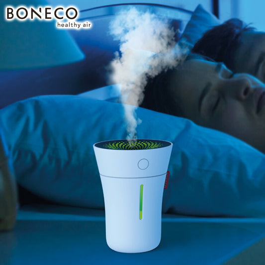 BONECO ボネコ 超音波加湿器 U50 White オフィス 車内 コンパクト 加湿器 LED付 0.2L
