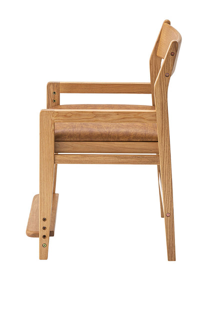 チェア キッズチェア ベビーチェア チェアー おしゃれ 単品 学習椅子 ハイチェア 椅子 いす イス 高さ調節 4段階 高さ変更 天然木 木製 子ども キッズ 北欧(代引不可)