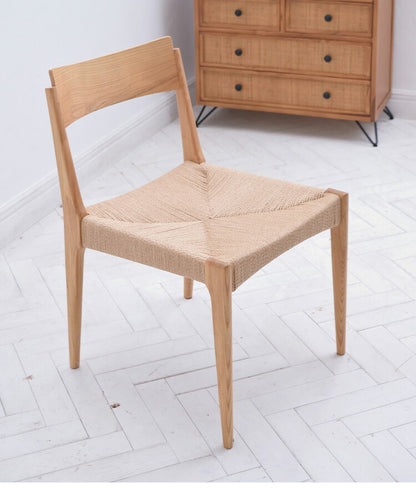 ペーパーコード ダイニングチェア 木製 木脚 ACE-73 東谷 スツール チェア チェアー 椅子 イス 背もたれなし おしゃれ リゾート アジアン シンプル ナチュラル ブラウン 新生活(代引不可)