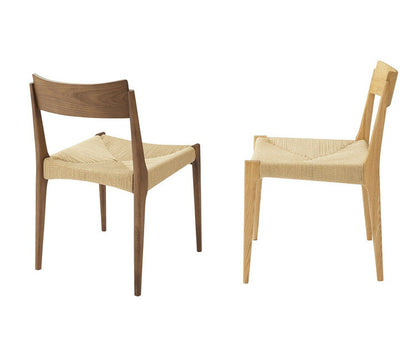 【同色2脚セット】ペーパーコード ダイニングチェア 木製 木脚 ACE-73 東谷 スツール チェア チェアー 椅子 イス 背もたれなし おしゃれ リゾート アジアン シンプル ナチュラル ブラウン 新生活(代引不可)