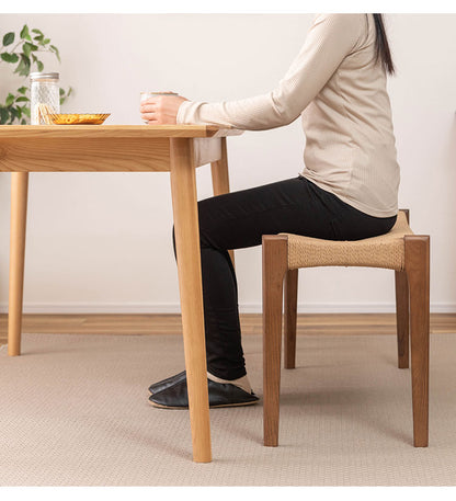 ペーパーコード ベンチ 幅105cm ダイニングベンチ 長椅子 チェア チェアー 椅子 イス 背もたれなし おしゃれ 木製 木脚 リゾート アジアン シンプル ナチュラル ブラウン(代引不可)