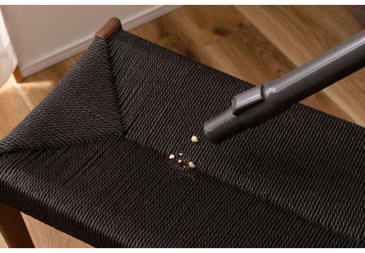 ペーパーコードベンチ ベンチ チェア イス 椅子 いす ペーパーコード 天然木 アッシュ ウレタン塗装 ブラック 黒 シンプル ナチュラル 北欧 シック インテリア 一人暮らし おしゃれ(代引不可)