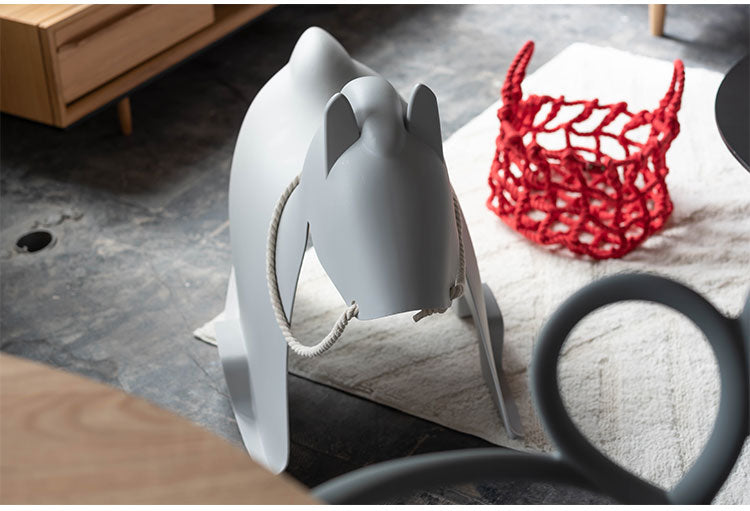 ホース スツール スツール 椅子 イス いす おしゃれ 北欧 ポリプロピレン プラスチック アニマル 馬 ホース 腰かけ ブラック ライトグレー 一人暮らし かわいい(代引不可)