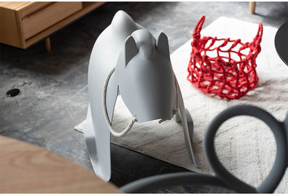 ホース スツール スツール 椅子 イス いす おしゃれ 北欧 ポリプロピレン プラスチック アニマル 馬 ホース 腰かけ ブラック ライトグレー 一人暮らし かわいい(代引不可)