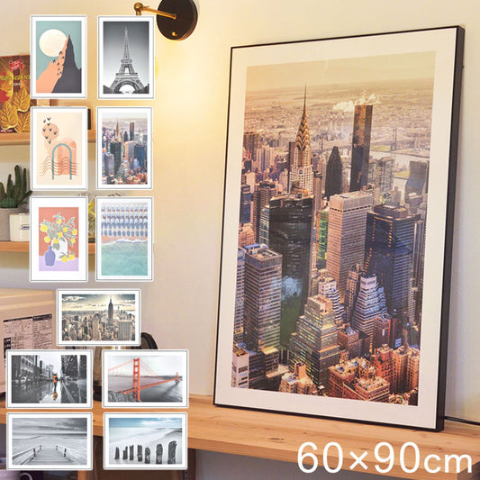 アートパネル 60×90cm グラフィックパネル デザインボード アート 写真 風景 景色 インテリア 飾り 壁掛け リビング 玄関 モダン おしゃれ カラフル(代引不可)