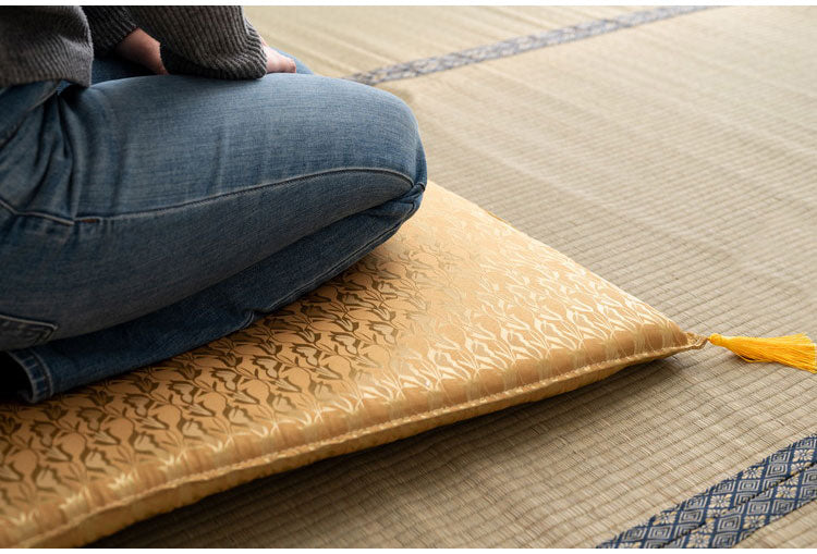 座布団 幅70×奥行70cm 正方形 大き目 大判座布団 ウレタン 完成品 リビング ダイニング 和室 畳 おしゃれ かわいい 軽量 持ち運び簡単(代引不可)