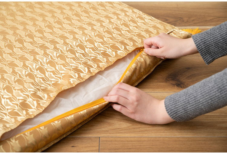 座布団 幅70×奥行70cm 正方形 大き目 大判座布団 ウレタン 完成品 リビング ダイニング 和室 畳 おしゃれ かわいい 軽量 持ち運び簡単(代引不可)