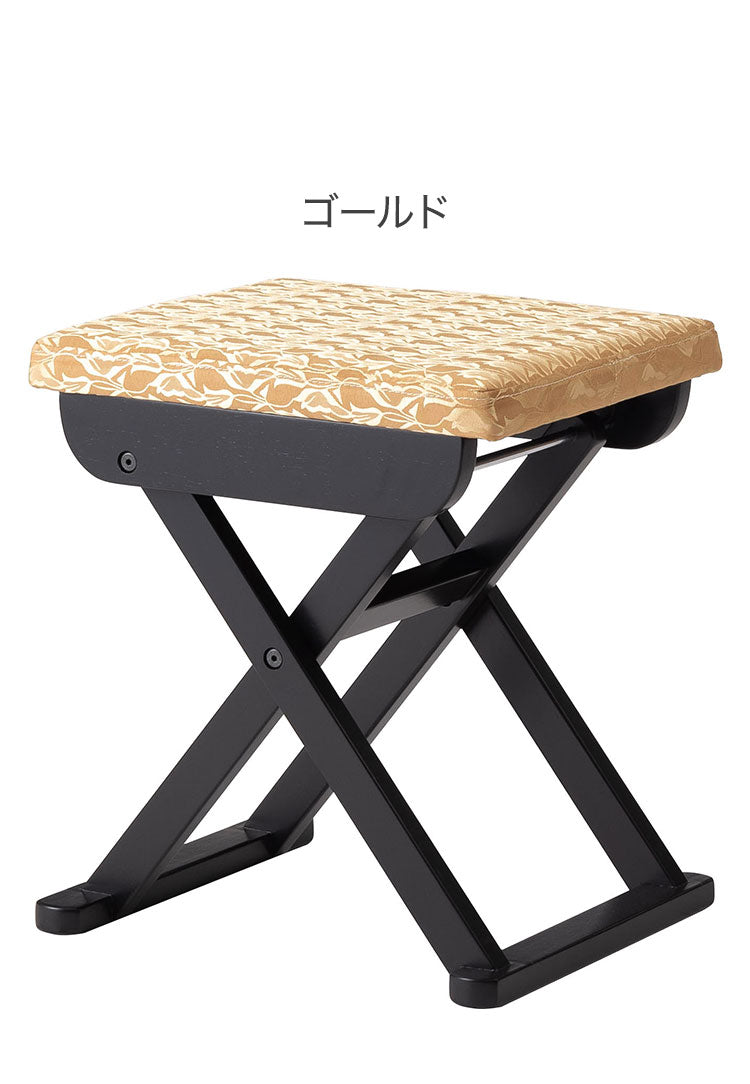 法事 スツール チェア 折りたたみ 和風 お座敷 背もたれなし コンパクト 畳 背もたれなし 折りたたみ椅子 イス 折り畳み チェアー 腰かけ 足置き 和柄 お寺 宴会(代引不可)