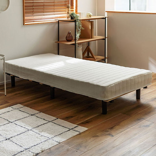 マットレス 寝具 脚付きマットレス 脚付き ボンネルコイル ベッド 脚付きベッド シンプル スタイリッシュ 清潔感 高さ35cm(代引不可)