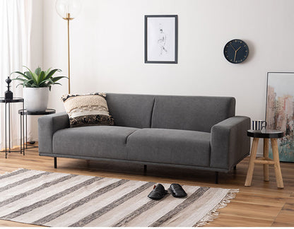 ソファ(本体)【脚別売】CL-175 東谷 ソファ ソファー 幅183cm ワイド 大きめ 二人掛け 三人掛け ファブリック 脚部 取り外し 付け替え シンプル 北欧 新生活 おしゃれ ナチュラル(代引不可)