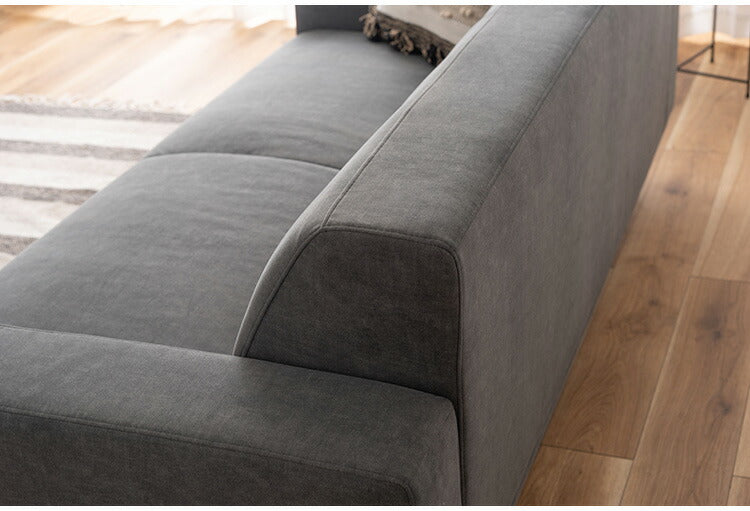 ソファ(本体)【脚別売】CL-175 東谷 ソファ ソファー 幅183cm ワイド 大きめ 二人掛け 三人掛け ファブリック 脚部 取り外し 付け替え シンプル 北欧 新生活 おしゃれ ナチュラル(代引不可)