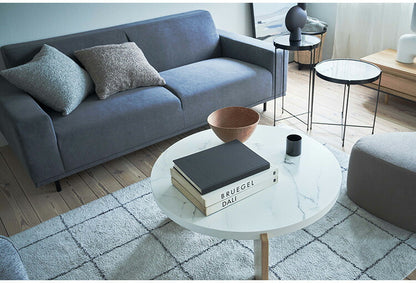 ソファ(本体)【脚別売】CL-175 東谷 ソファ ソファー 幅183cm ワイド 大きめ 二人掛け 三人掛け ファブリック 脚部 取り外し 付け替え シンプル 北欧 新生活 おしゃれ ナチュラル(代引不可)