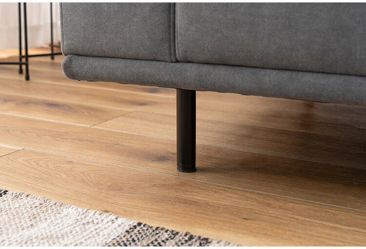 ソファ脚(5本セット) CL-177L 東谷 ソファ脚 5本セット スチール ブラック 黒 インダストリアル シック シンプル モダン(代引不可)