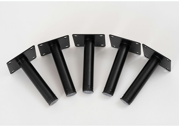 ソファ脚(5本セット) CL-177L 東谷 ソファ脚 5本セット スチール ブラック 黒 インダストリアル シック シンプル モダン(代引不可)