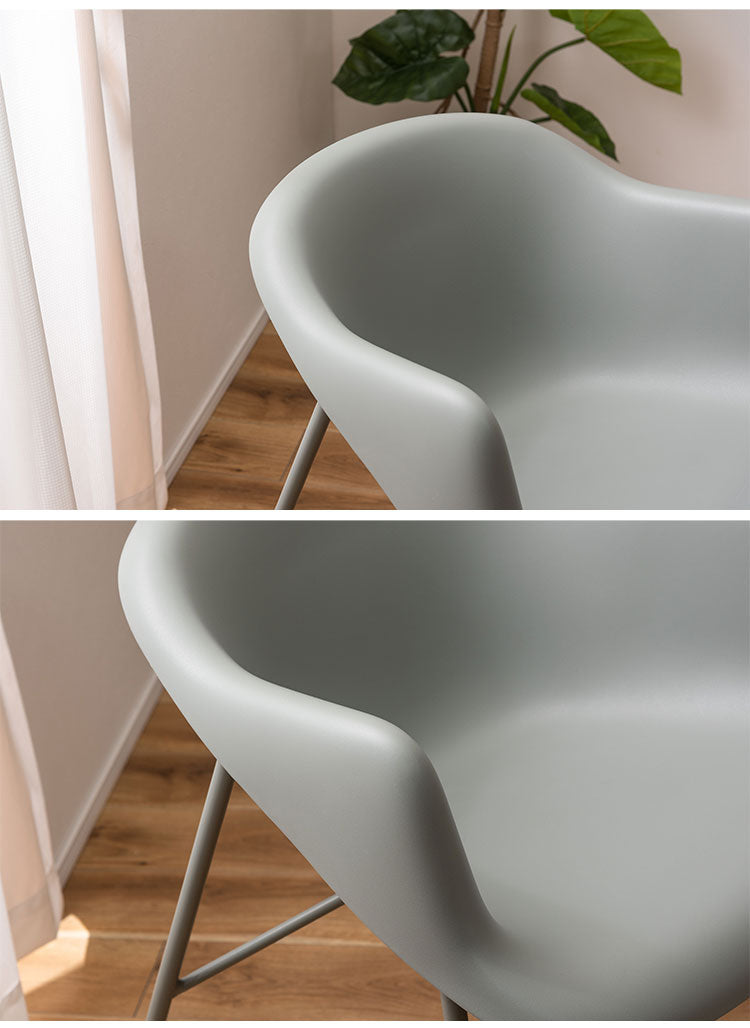 アームチェア ダイニングチェア おしゃれ 北欧 チェアー 椅子 イス アームチェア 肘付き 肘掛け付き 防水 撥水 プラスチック シンプル モダン ベージュ グリーン(代引不可)