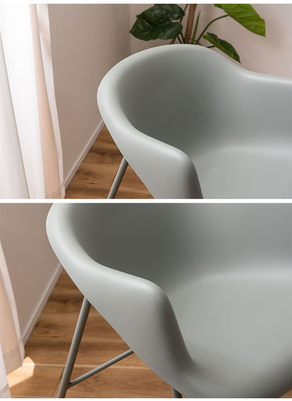 アームチェア ダイニングチェア おしゃれ 北欧 チェアー 椅子 イス アームチェア 肘付き 肘掛け付き 防水 撥水 プラスチック シンプル モダン ベージュ グリーン(代引不可)