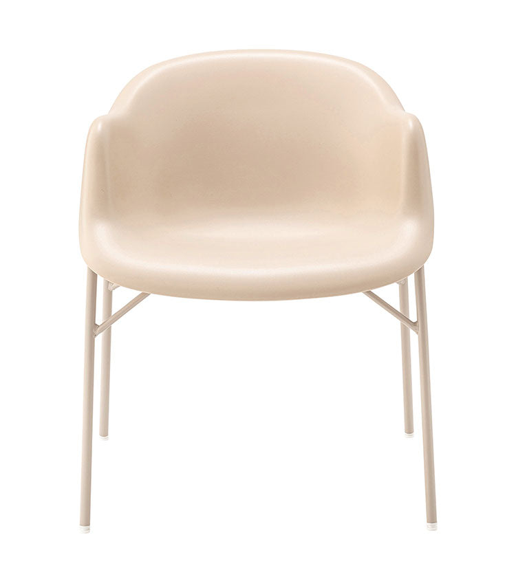 アームチェア ダイニングチェア おしゃれ 北欧 チェアー 椅子 イス アームチェア 肘付き 肘掛け付き 防水 撥水 プラスチック シンプル モダン ベージュ グリーン(代引不可)