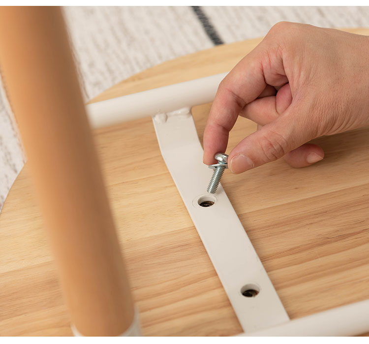 ハイスツール 高さ65cm スツール 天然木 木製 スチール チェア 椅子 イス おしゃれ シンプル 北欧 かわいい ブラック ホワイト 白 足置き フットレスト フィット キッチン カウンター コンパクト(代引不可)