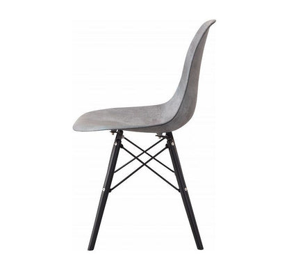 チェア チェアー 椅子 ダイニングチェア リプロダクト イームズチェア DSW ダイニング 食卓 リビング 1人掛け アームレス 肘無し モルタル柄 スタイリッシュ 重厚感 インダストリアル おしゃれ(代引不可)