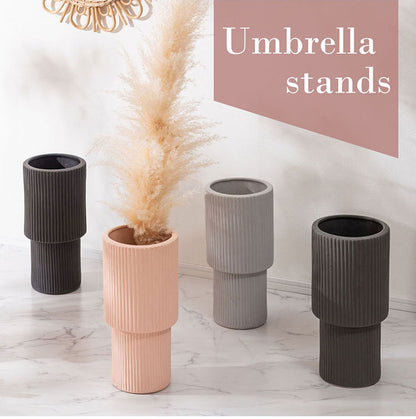 アンブレララック CLY-15 東谷 アンブレララック アンブレラスタンド 傘立て 傘入れ 傘 収納 玄関 ラケット 花台 花入れ 花瓶 フラワースタンド フラワーベース マット 陶器 おしゃれ 北欧 モダン(代引不可)