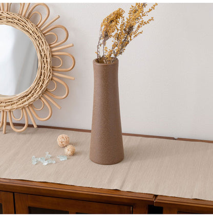 花瓶 花瓶 花びん 素焼き風 陶器 おしゃれ シンプル フラワーベース 北欧 ナチュラル 和モダン ガーリー ミッドセンチュリー ドライフラワー 焼き物 焼物(代引不可)