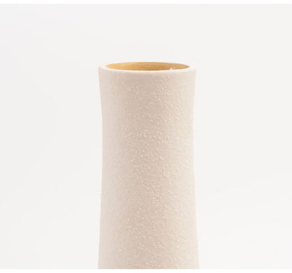 花瓶 花瓶 花びん 素焼き風 陶器 おしゃれ シンプル フラワーベース 北欧 ナチュラル 和モダン ガーリー ミッドセンチュリー ドライフラワー 焼き物 焼物(代引不可)