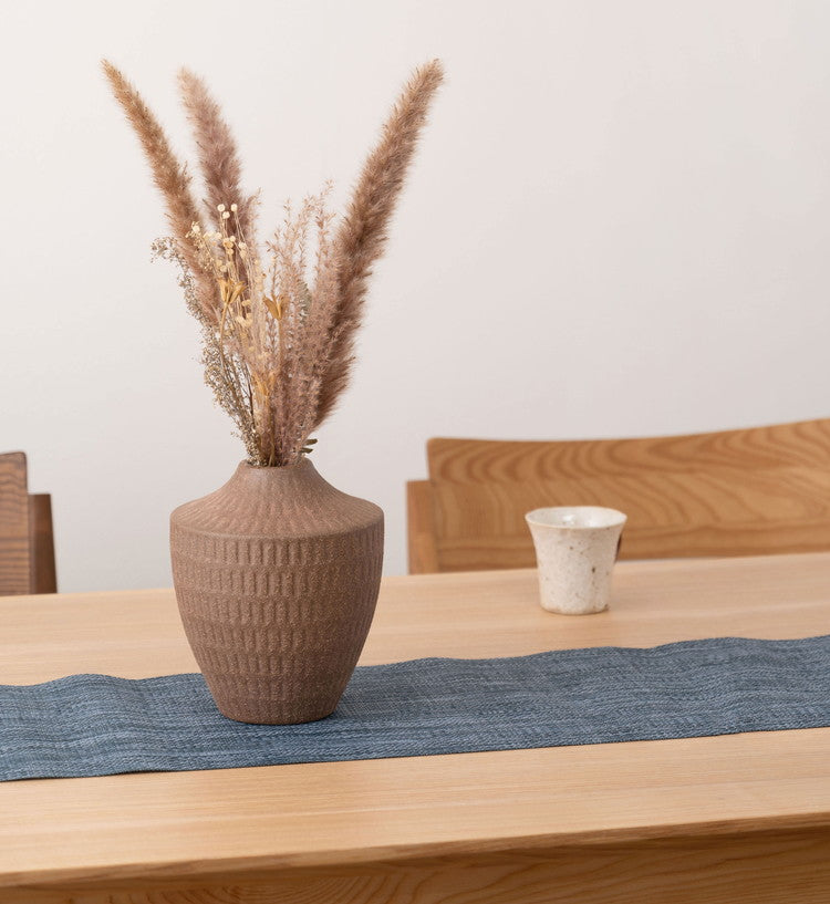 花瓶 花瓶 花びん 素焼き風 陶器 おしゃれ シンプル フラワーベース 北欧 ナチュラル 和モダン ガーリー ミッドセンチュリー ドライフラワー 焼き物 焼物(代引不可)