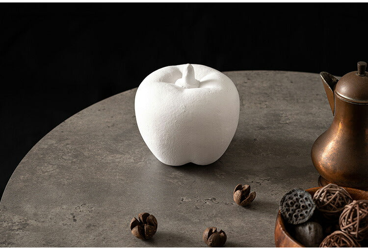 フルーツオブジェ CLY-41 東谷 オブジェ リンゴ 小物 置物 インテリア雑貨 玄関 果物 陶器 つや アート おしゃれ コンパクト リビング かわいい コレクション(代引不可)