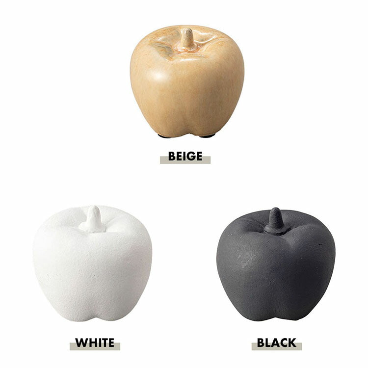 フルーツオブジェ CLY-41 東谷 オブジェ リンゴ 小物 置物 インテリア雑貨 玄関 果物 陶器 つや アート おしゃれ コンパクト リビング かわいい コレクション(代引不可)