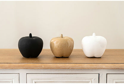 フルーツオブジェ CLY-41 東谷 オブジェ リンゴ 小物 置物 インテリア雑貨 玄関 果物 陶器 つや アート おしゃれ コンパクト リビング かわいい コレクション(代引不可)