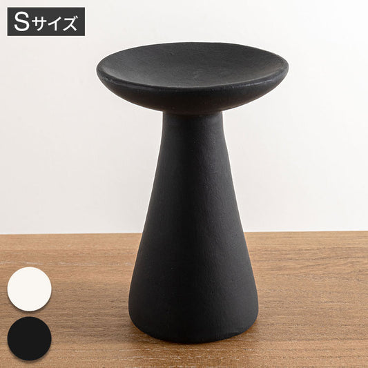 トレーS CLY-44 東谷 トレー Sサイズ 小物置き 置物 オブジェ 玄関 陶器 おしゃれ インテリア雑貨 北欧 コンパクト 台 アクセサリースタンド シンプル ディスプレイ 黒 ブラック(代引不可)