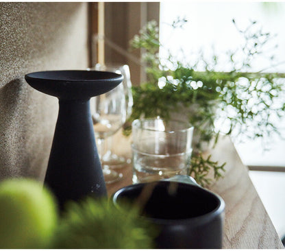 トレーS CLY-44 東谷 トレー Sサイズ 小物置き 置物 オブジェ 玄関 陶器 おしゃれ インテリア雑貨 北欧 コンパクト 台 アクセサリースタンド シンプル ディスプレイ 黒 ブラック(代引不可)