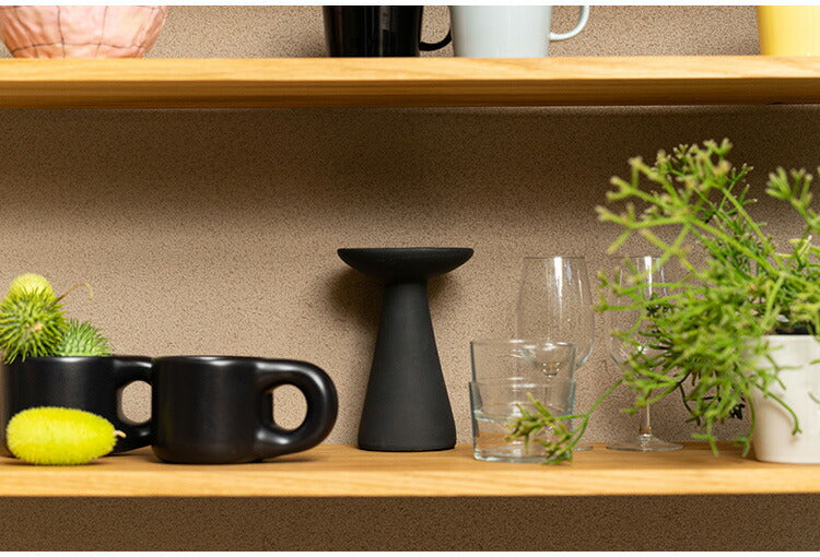 トレーS CLY-44 東谷 トレー Sサイズ 小物置き 置物 オブジェ 玄関 陶器 おしゃれ インテリア雑貨 北欧 コンパクト 台 アクセサリースタンド シンプル ディスプレイ 黒 ブラック(代引不可)