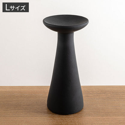 トレーL CLY-45 東谷 トレー Lサイズ オブジェ 小物置き 置物 玄関 陶器 おしゃれ インテリア雑貨 北欧 コンパクト 台 アクセサリースタンド シンプル ディスプレイ 黒 ブラック(代引不可)